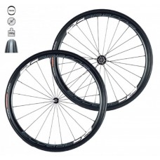 Tufo Carbona 30 Tubular black wheelset + Hi-Composite Carbon Tubular tires